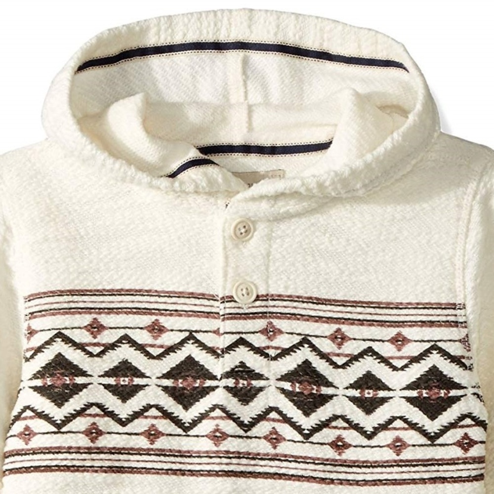 Lucky Brand Hoodie Boys Hooded Pullover Shirt size 4T Long Sleeve NWT - Picture 3 of 6